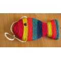 Colorful Sisal Fish, Pet Toy, Pet Product
